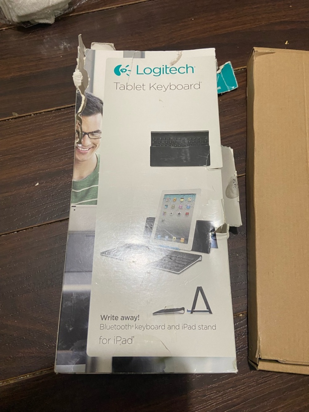 Logitech Tablet Keyboard Bluetooth Keyboard and iPad Stand - Black